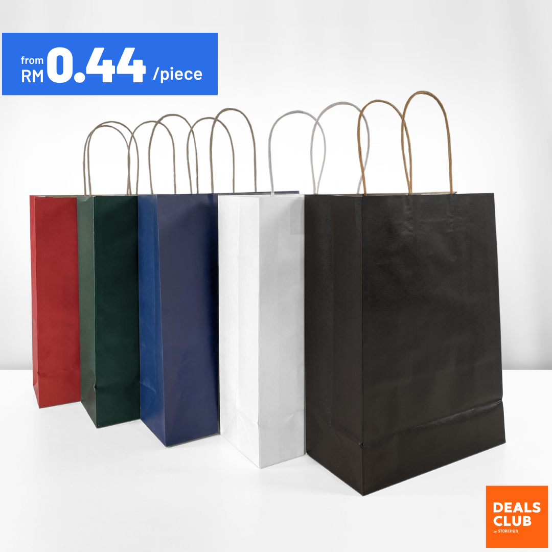 Plain Colour Kraft Paper Bag