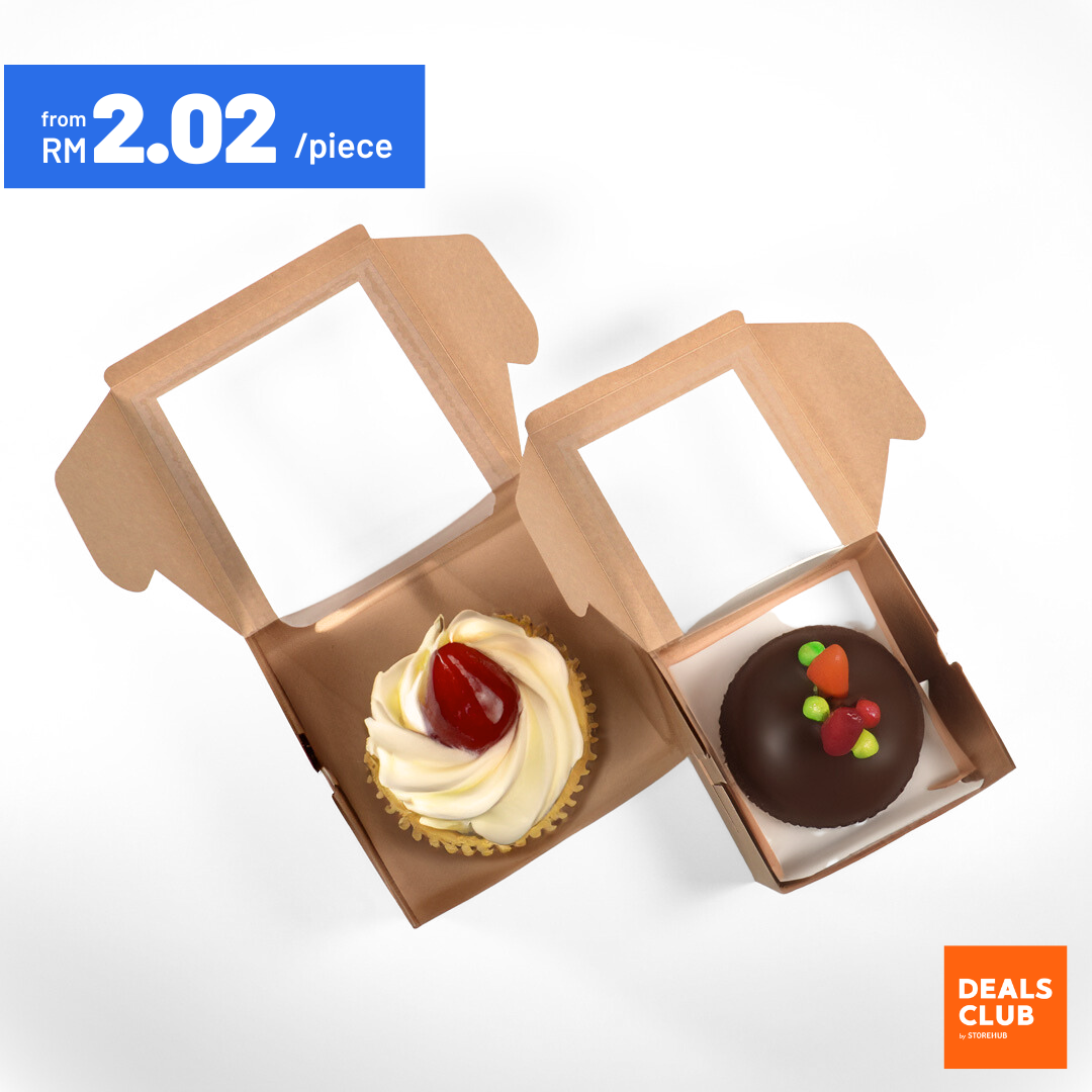 Easy to Assemble Premium Kraft Cake Box