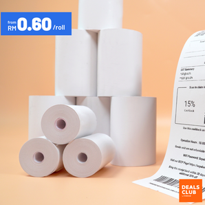 57mm x 44mm thermal paper roll for POS printer Malaysia