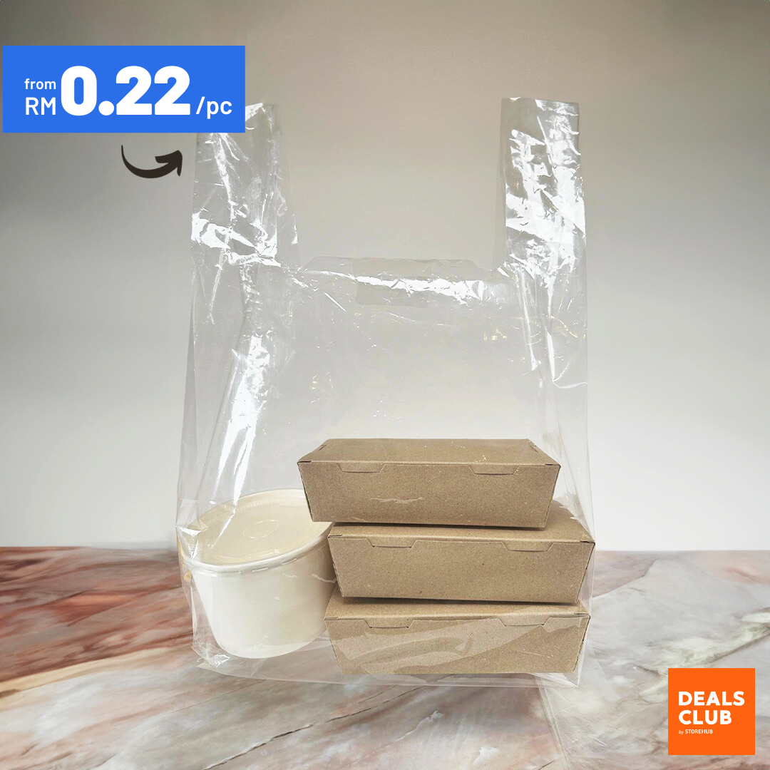 Transparent Plastic Carry Bag