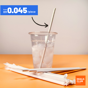 Eco-Friendly White Paper Straw