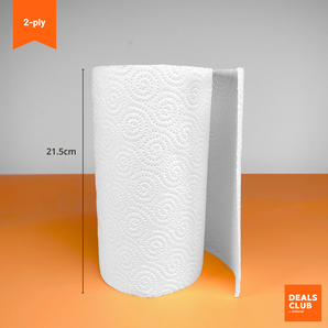 Kitchen Towel Rolls 2-Ply 21.5cm