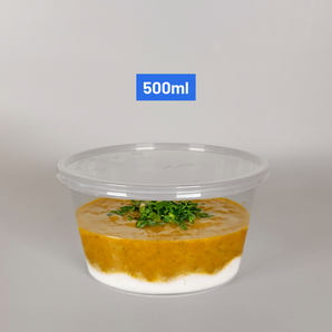 500ml round container