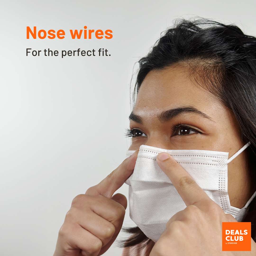 Nose wire face mask