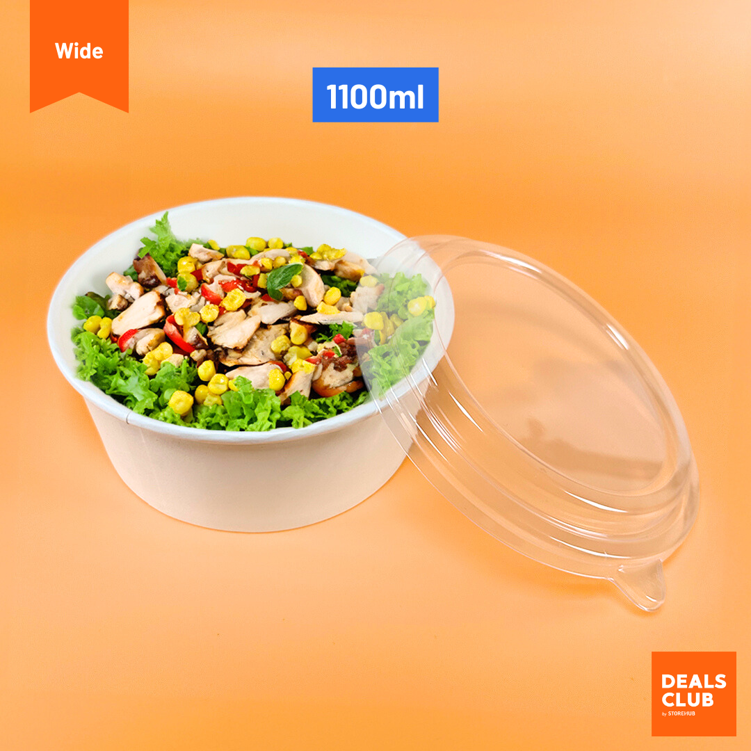 Disposable Paper Bowl Wide 1100ml