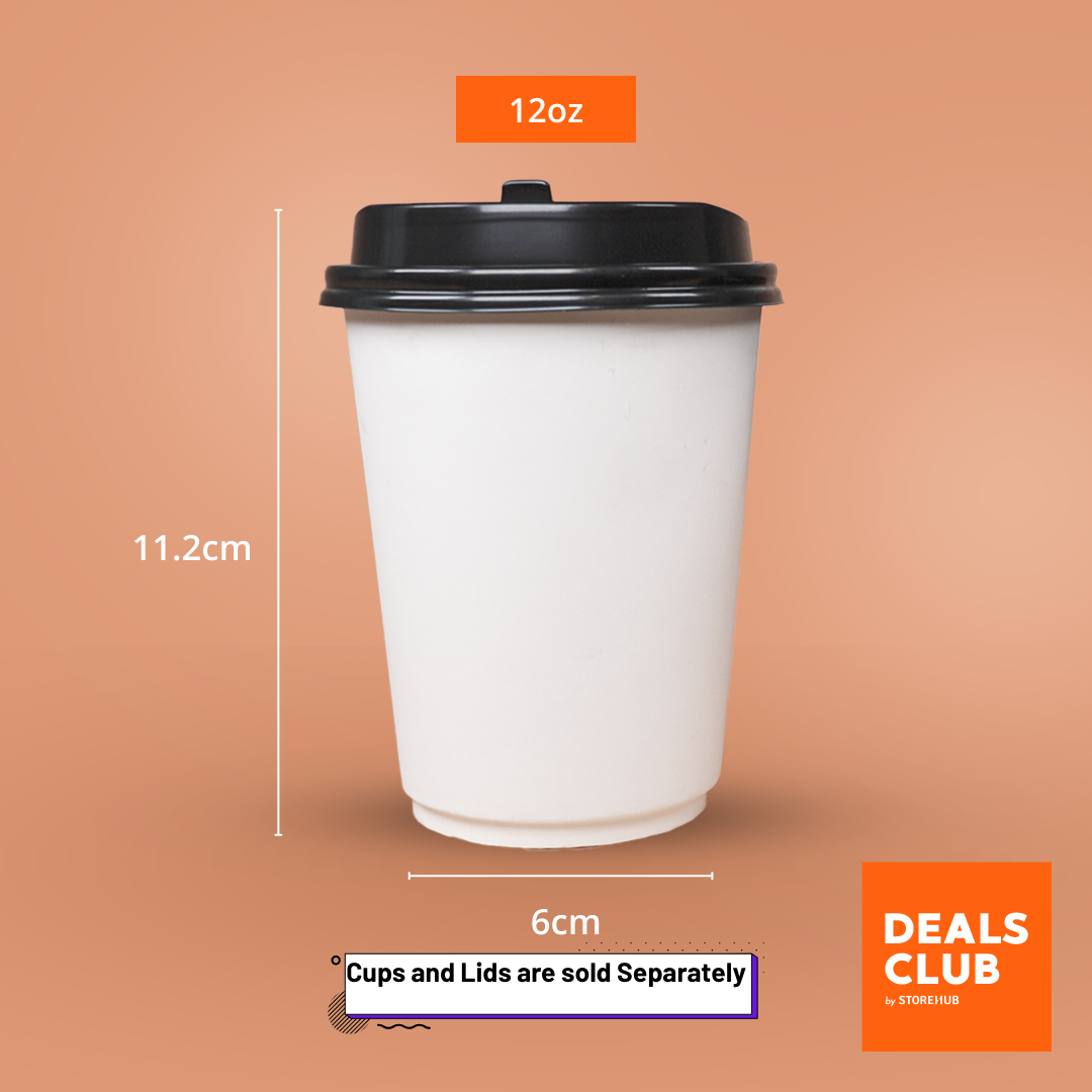 12oz white coffee cup supplier