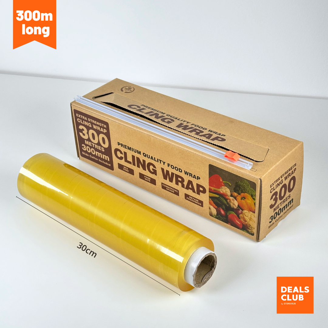 Deals Club Cling Wrap 300m x 300mm