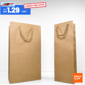 Kraft wine bag
