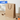 Large kraft paper bag with rope handle