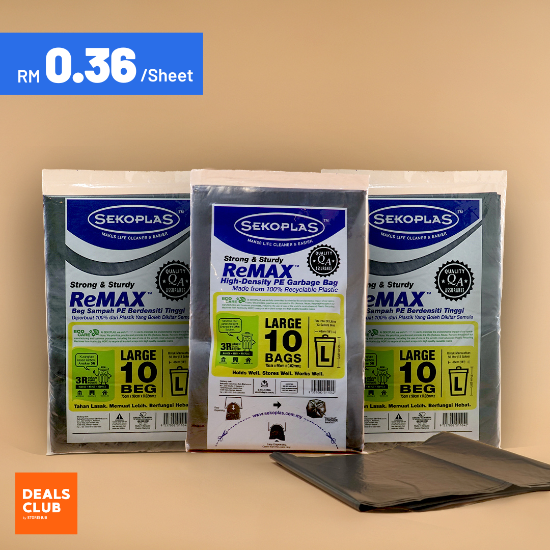 Sekoplas large garbage bag