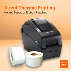 Thermal label sticker roll