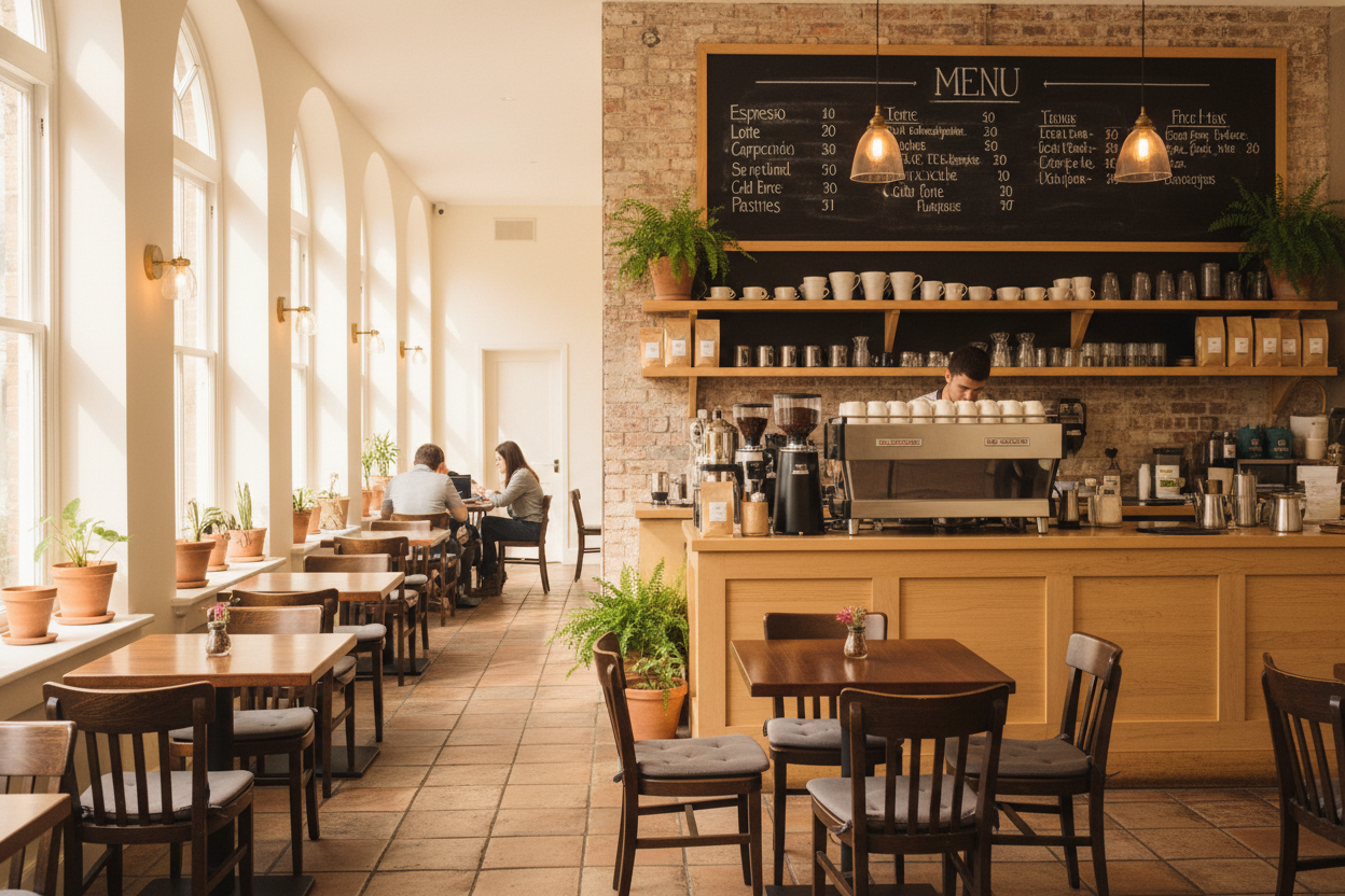 cafe & coffee shop setting